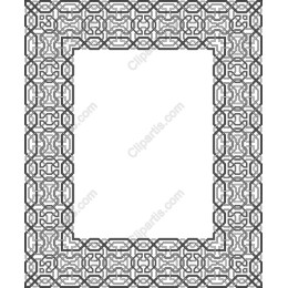 Elegant Geometric Frame