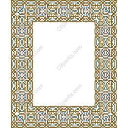 Elegant Geometric Border
