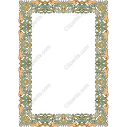 Ornate Floral Frame