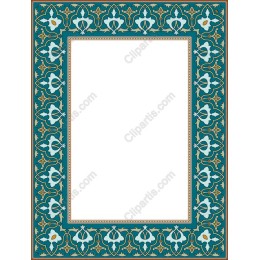 Ornate Floral Frame
