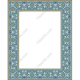 Ornate Floral Frame