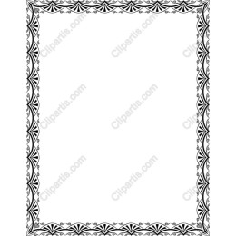 Vintage Floral Border