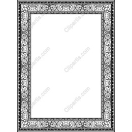 Elegant Floral Frame