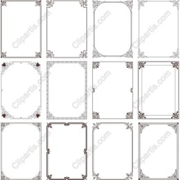 Vintage Elegance: 12 Frame