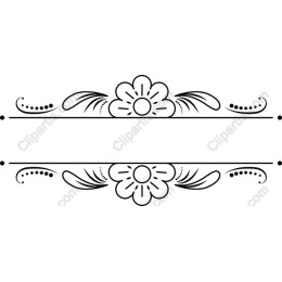 Floral Decorative Border