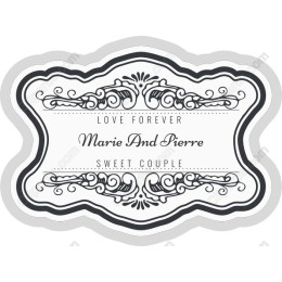 Love Forever Elegant Label
