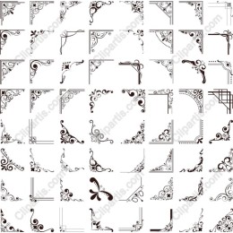 Ornamental Corner Embellishments Collection