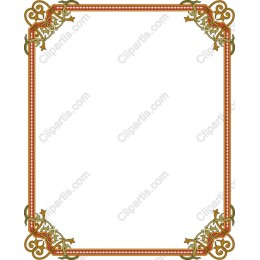 Vintage Elegant Decorative Border Collection