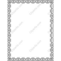 Elegant Decorative Border