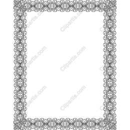 Vintage Ornate Frame