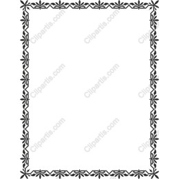 Elegant Floral Frame