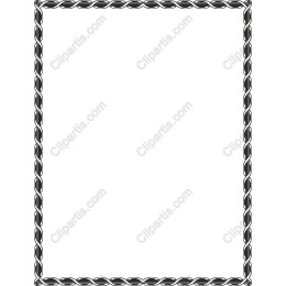 Elegant Braided Decorative Border