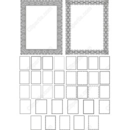  Frame Clipart Bundle - 40 Unique