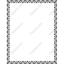 Elegant Star-Patterned Border