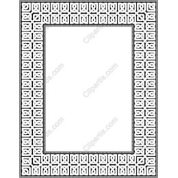 Elegant Geometric Frame