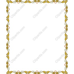 Ornate Floral Frame