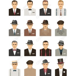 Sophisticated Male Characters Bundle