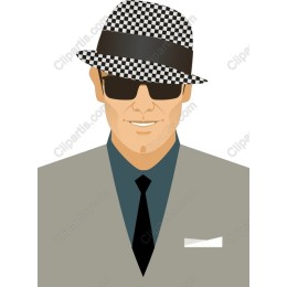 Suave Gentleman in Gray Suit