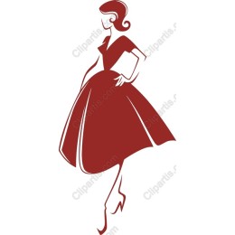 Vintage Fashion Woman