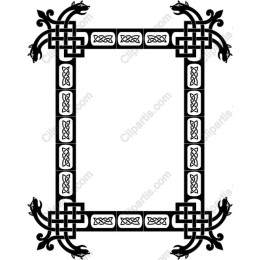 Celtic Dragon Frame