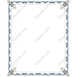 Elegant Floral Decorative Frame