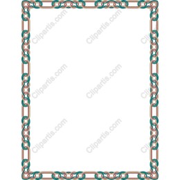 Intricate Chain Border