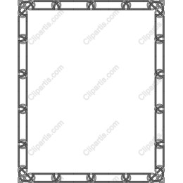 Elegant Knot Border
