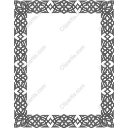 Elegant Floral Frame