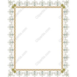 Decorative Floral Frame