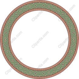 Celtic Knot Circular Frame