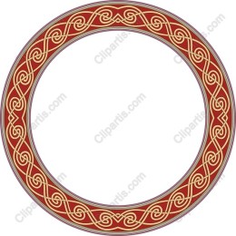 Celtic Knot Circular Frame
