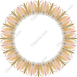 Floral Elegance Round Ornament