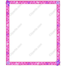 Pink Decorative Frame