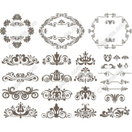 Elegant Ornate Flourishes Set