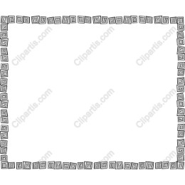 Whimsical Spiral Decorative Border