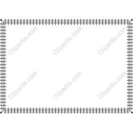 Elegant Arrow Border Frame