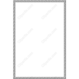 Elegant Greek Key Border