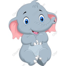 Cute Cartoon Elephant
