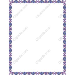 Geometric Floral Frame