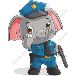 Police Elephant