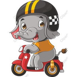 Elephant Scooter Adventure