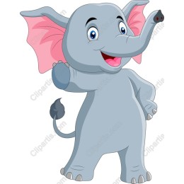 Cute Cartoon Elephant