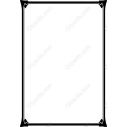Vintage Elegance Blank Frame