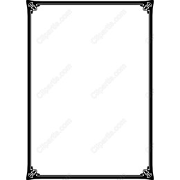 Black Vintage Frame