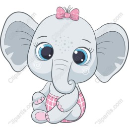 Cute Baby Elephant