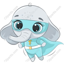 Superhero Elephant