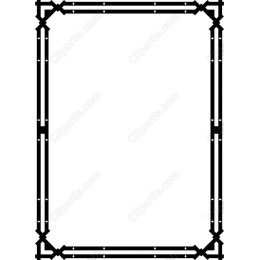 Elegant Black Outline Frame