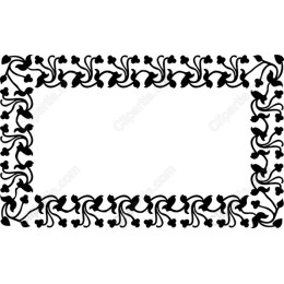 Elegant Floral Frame