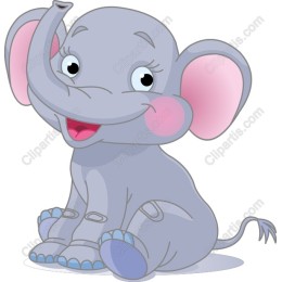 Cute Baby Elephant