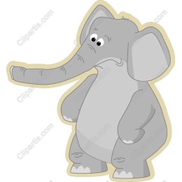 Cute Cartoon Elephant